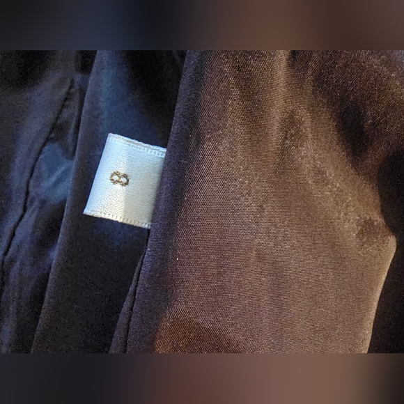 Doncaster Mink Trimmed Brown Leather Jacket Tailored Fit Magnetic Front Closure - Picture 3 of 6